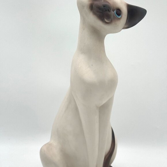 Anthony Freeman McFarlin Pottery VTG 1958 Siamese Cat figurine read - Picture 3 of 14